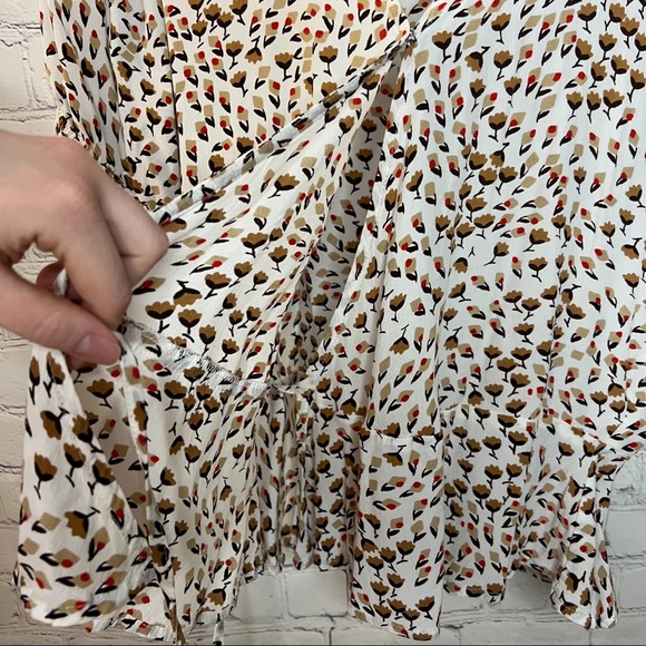 Faithfull the Brand Salvador Top Sabine Floral Print Size Extra Large (US 10) - Picture 7 of 16